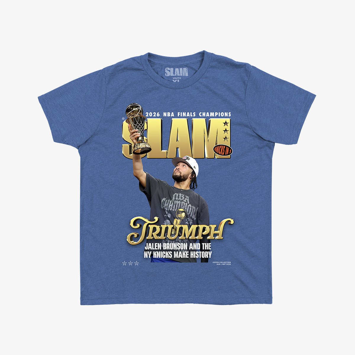 SLAM Youth Cover Tee - New York Knicks Champions (SLAM 263) - SLAM Goods