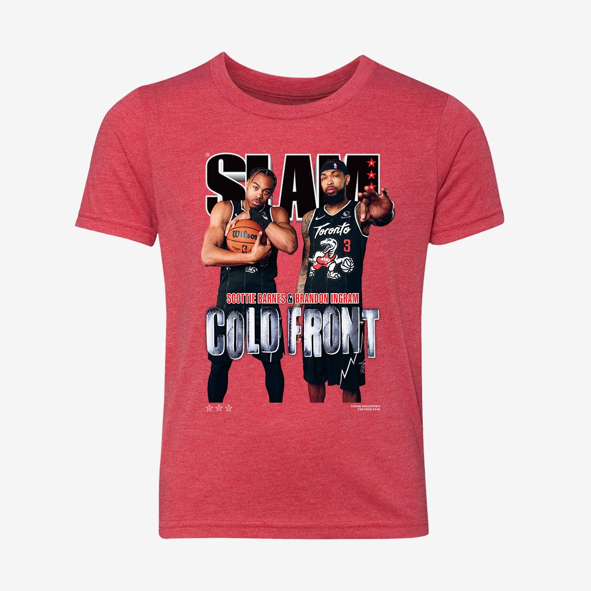 SLAM Youth Cover Tee - Scottie Barnes + Brandon Ingram (SLAM 260) - SLAM Goods