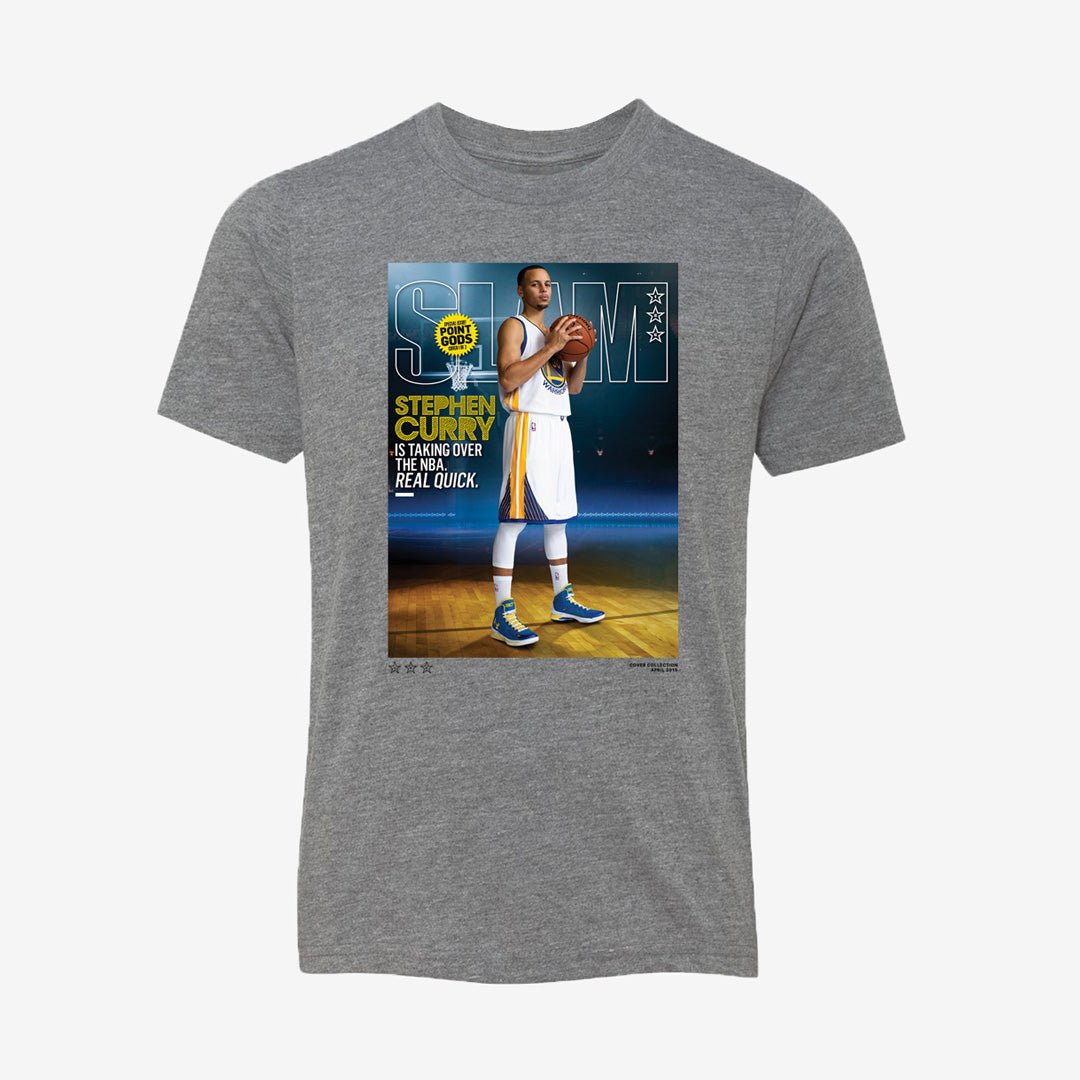 SLAM Youth Cover Tee - Stephen Curry (SLAM 186) - SLAM Goods