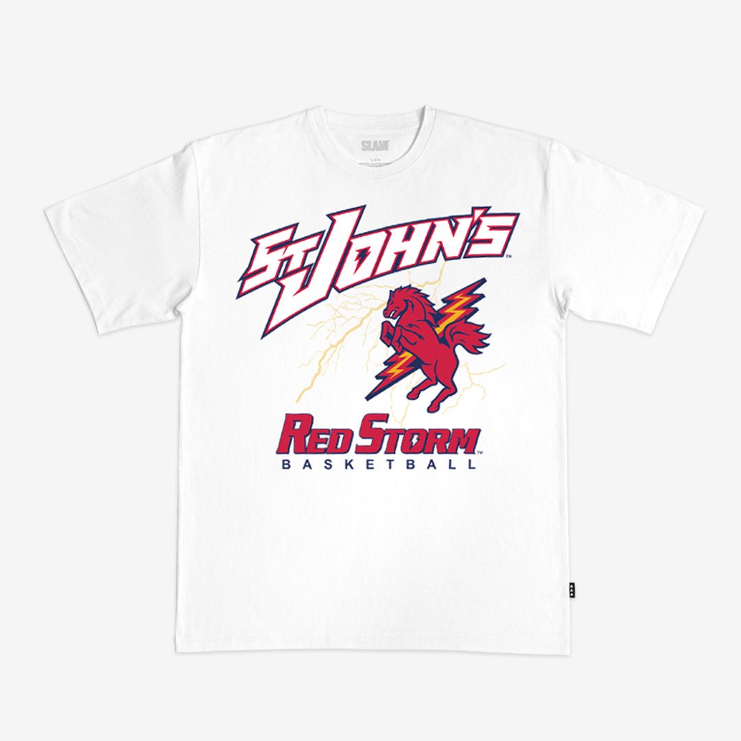 St. John's Red Storm Heavy Tee - SLAM Goods