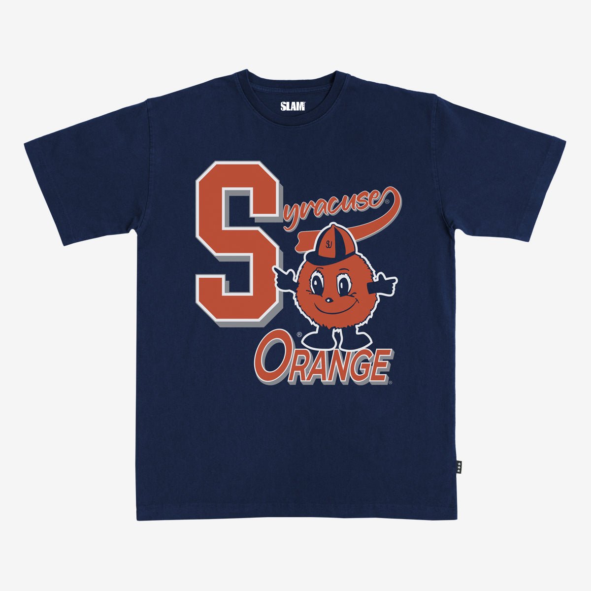 Syracuse Letter Heavy Tee - SLAM Goods