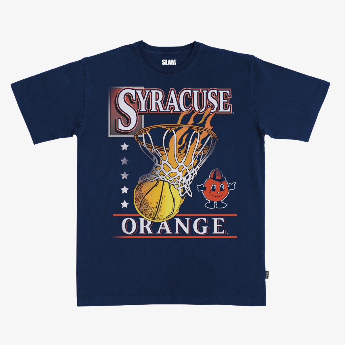 Syracuse Orange Hoops Heavy Tee - SLAM Goods