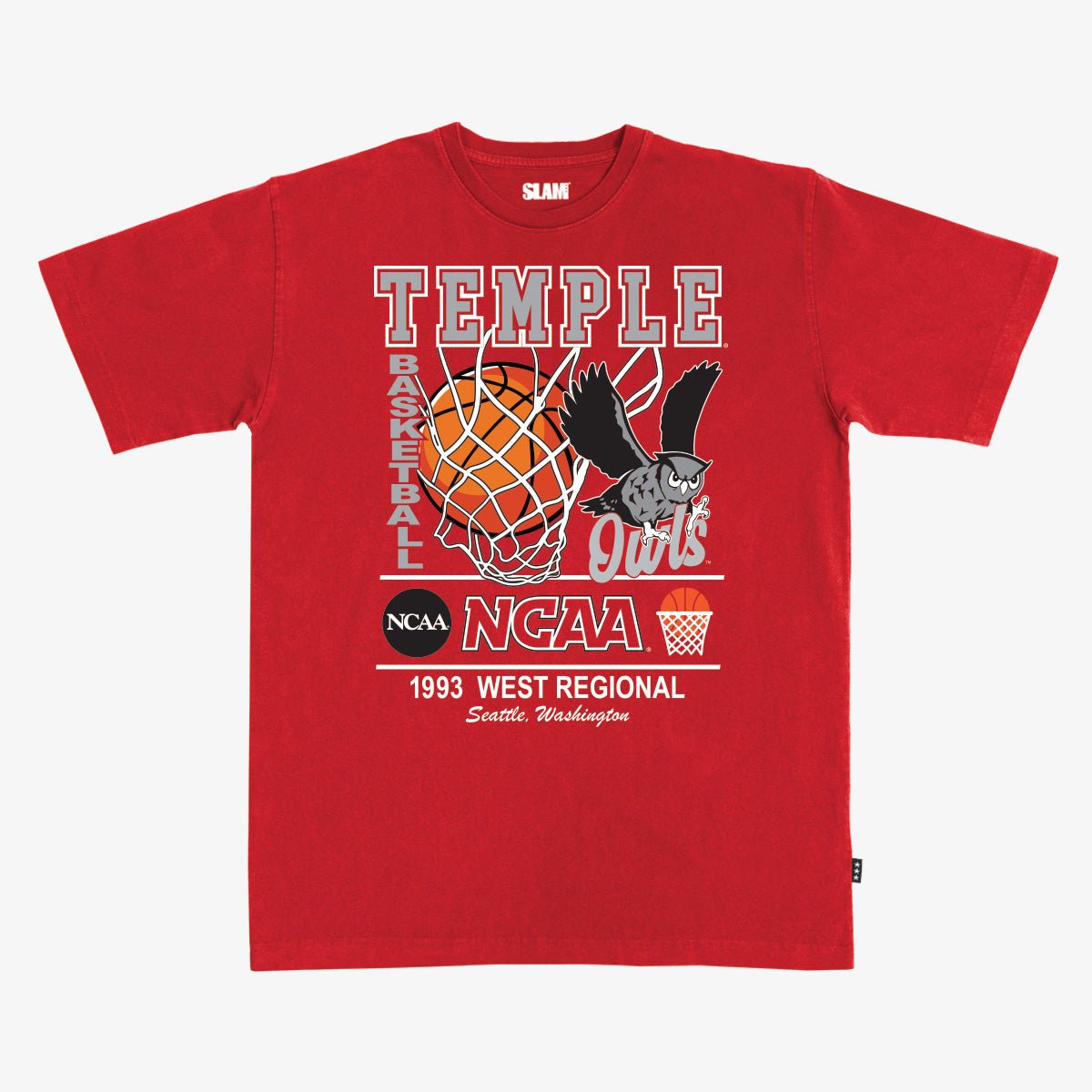 Temple '93 Elite 8 Heavy Tee - SLAM Goods