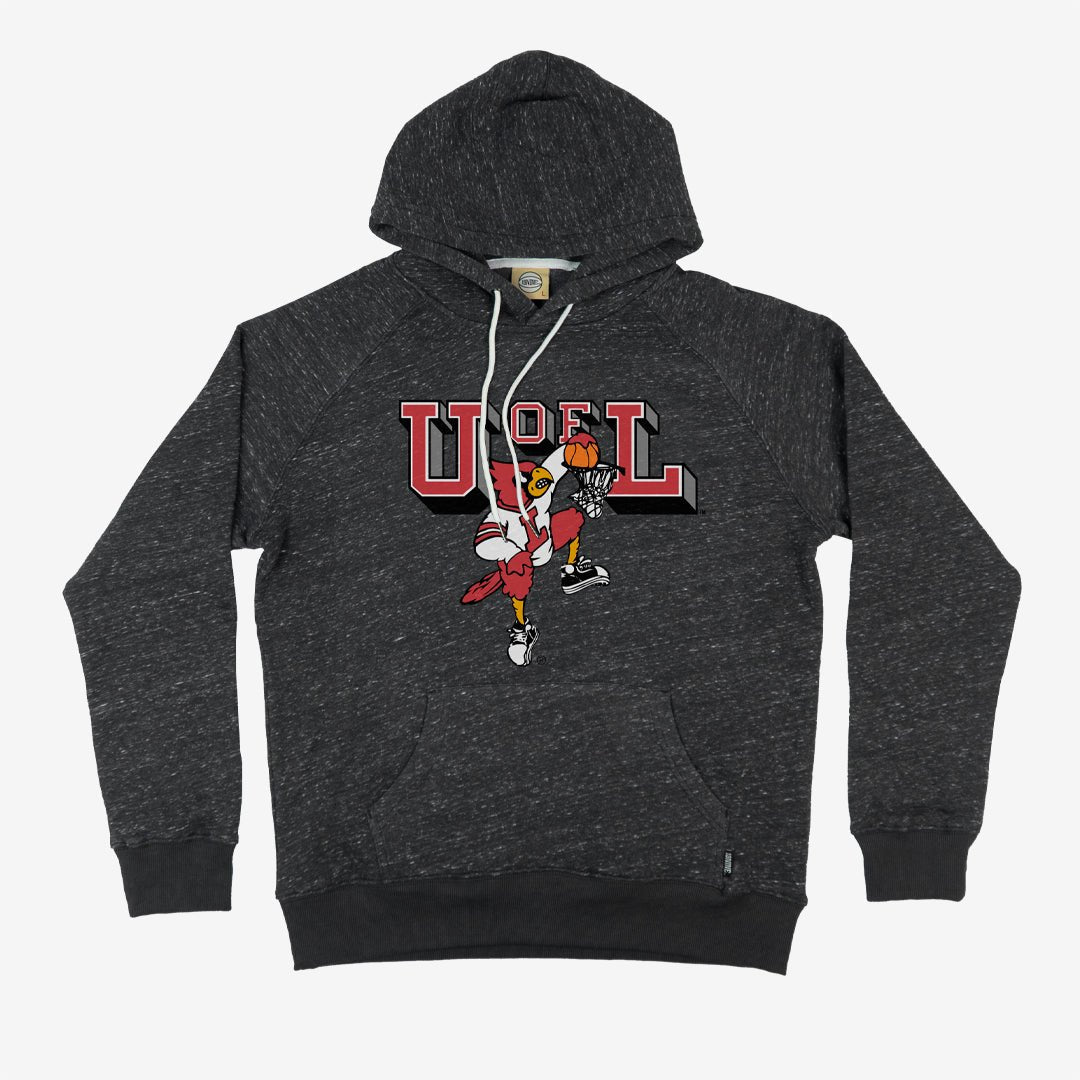 Louisville 'Dunking Cardinal' Hoodie