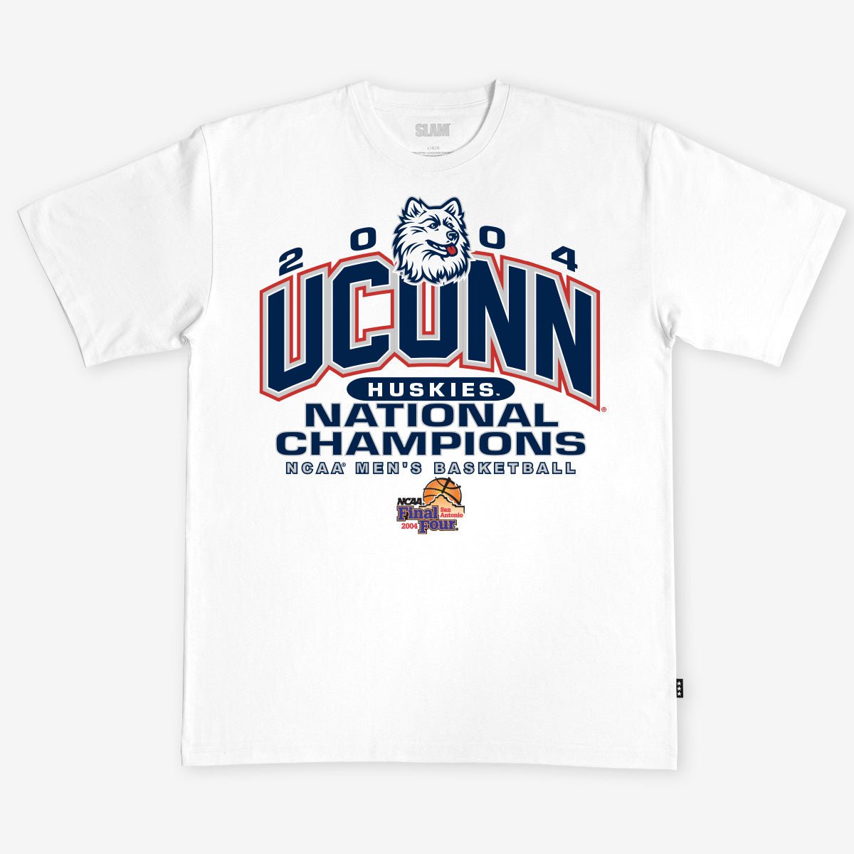 UConn '04 NCAA Champs Heavy Tee - SLAM Goods