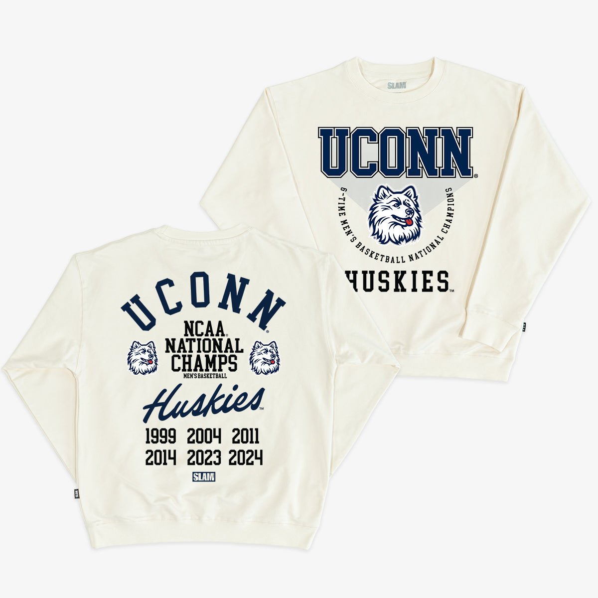 UCONN Banner Legacy Crewneck - SLAM Goods
