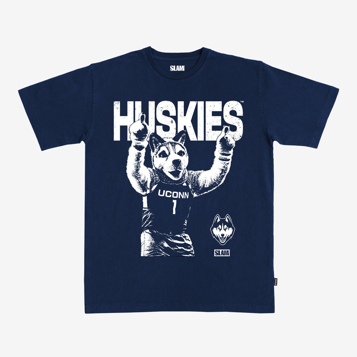 UConn Mascot Mode Heavy Tee - SLAM Goods