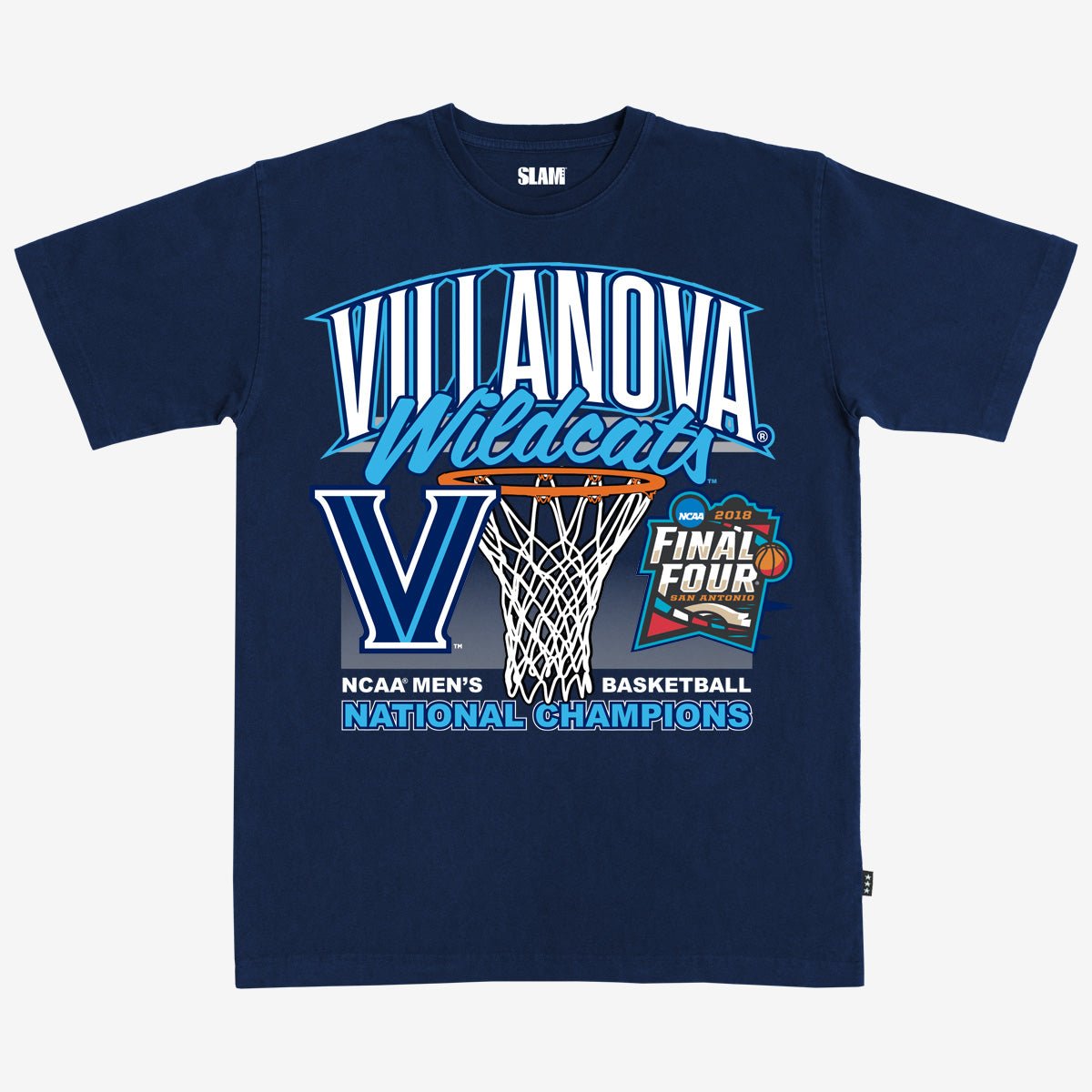 Villanova '18 National Champions Heavy Tee - SLAM Goods