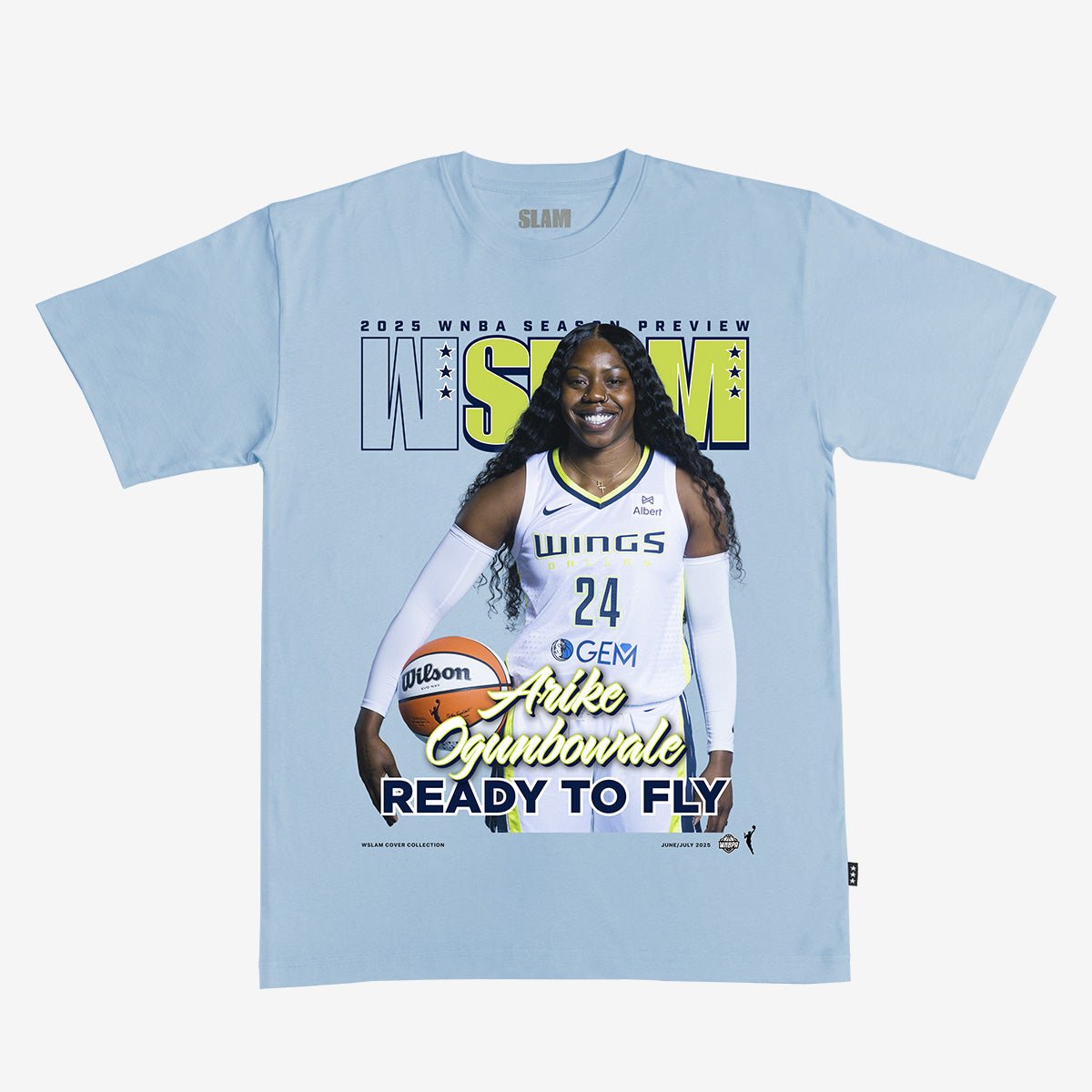 WSLAM Arike Ogunbowale (SLAM 256) Heavy Tee - SLAM Goods