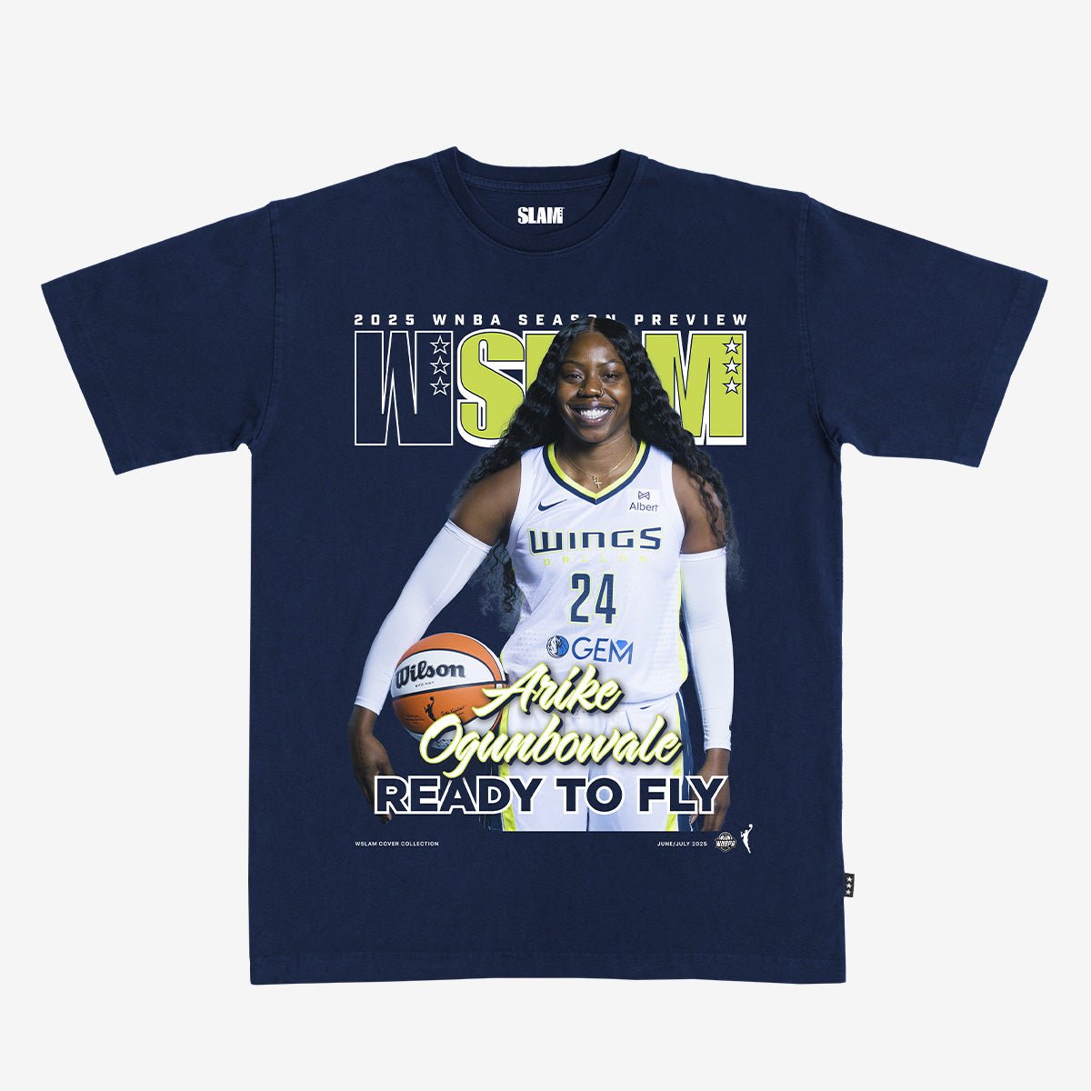 WSLAM Arike Ogunbowale (SLAM 256) Heavy Tee - SLAM Goods
