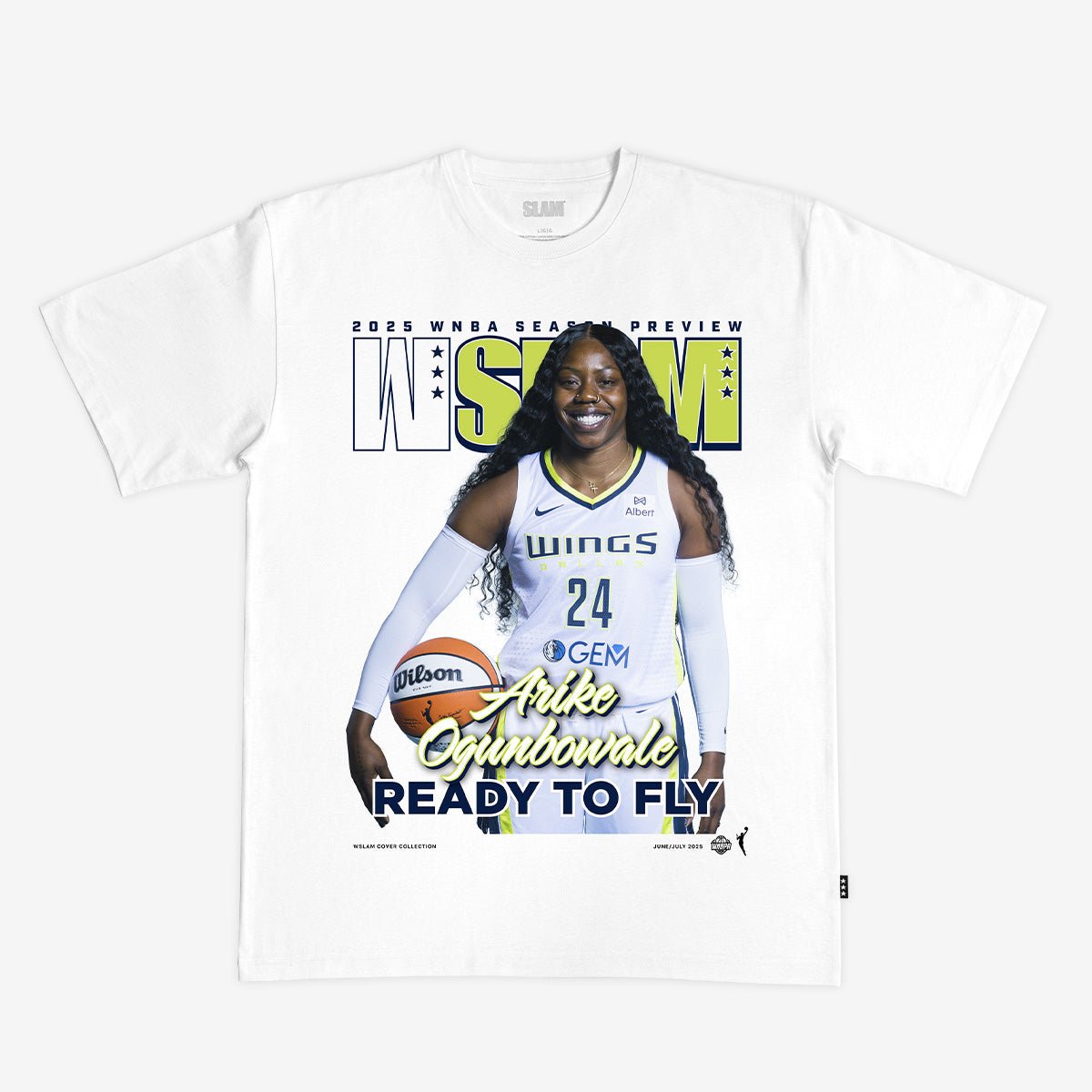 WSLAM Arike Ogunbowale (SLAM 256) Heavy Tee - SLAM Goods