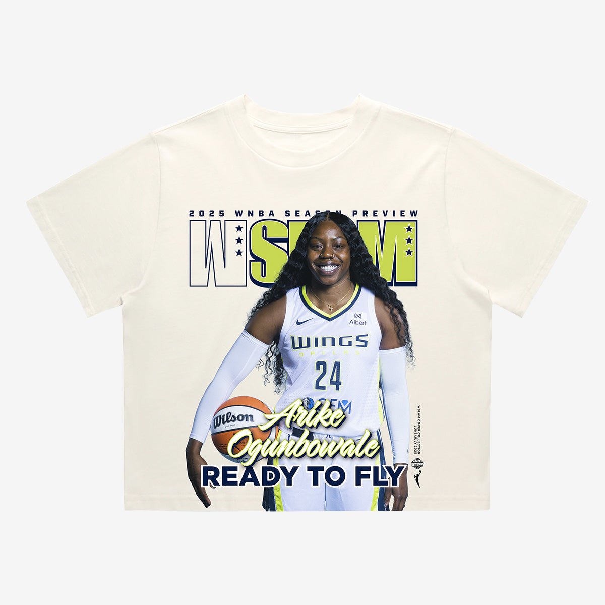WSLAM Arike Ogunbowale (SLAM 256) Women's Crop Tee - SLAM Goods