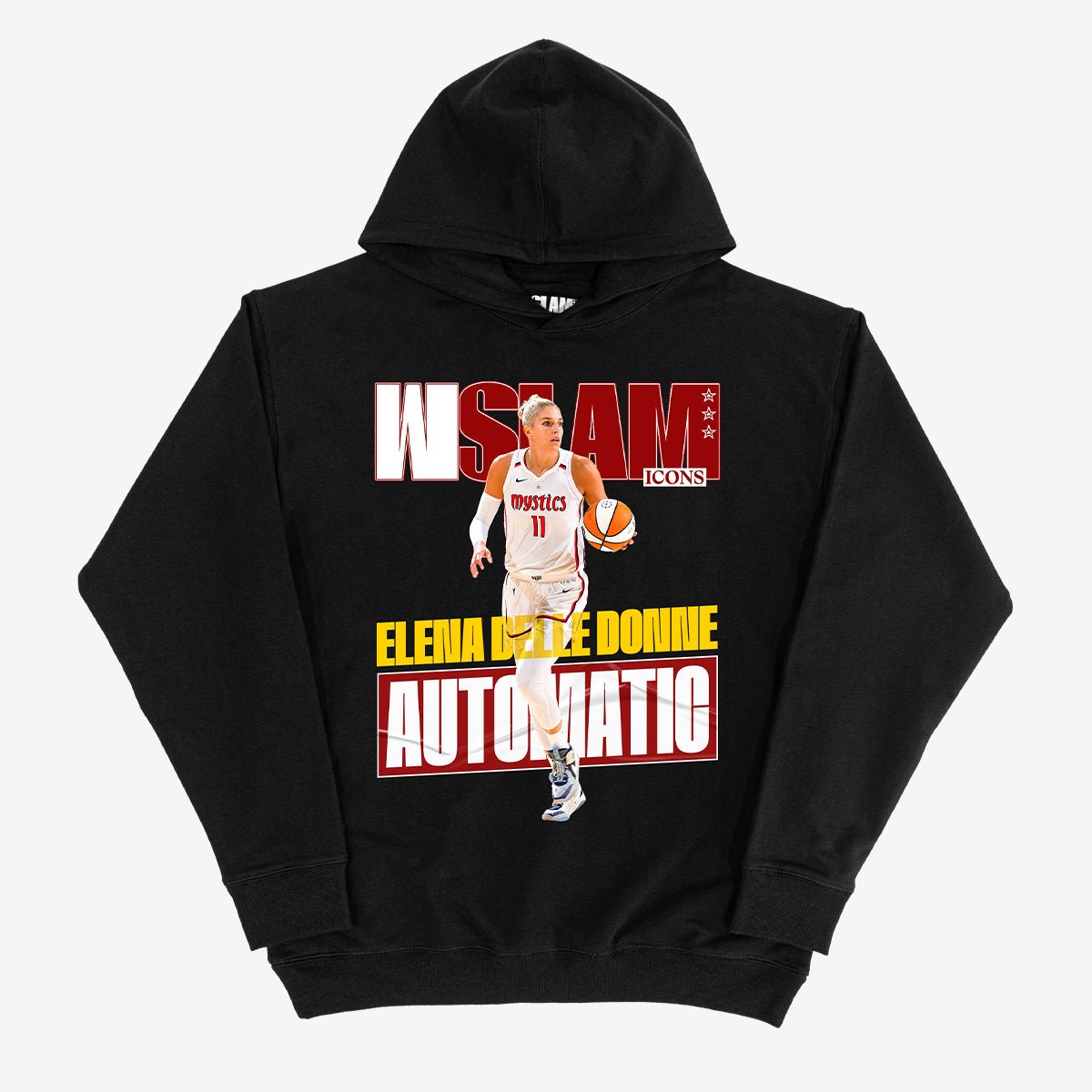 WSLAM Court Origins Cover Hoodie - Elena Delle Donne (Mystics Icons) - SLAM Goods