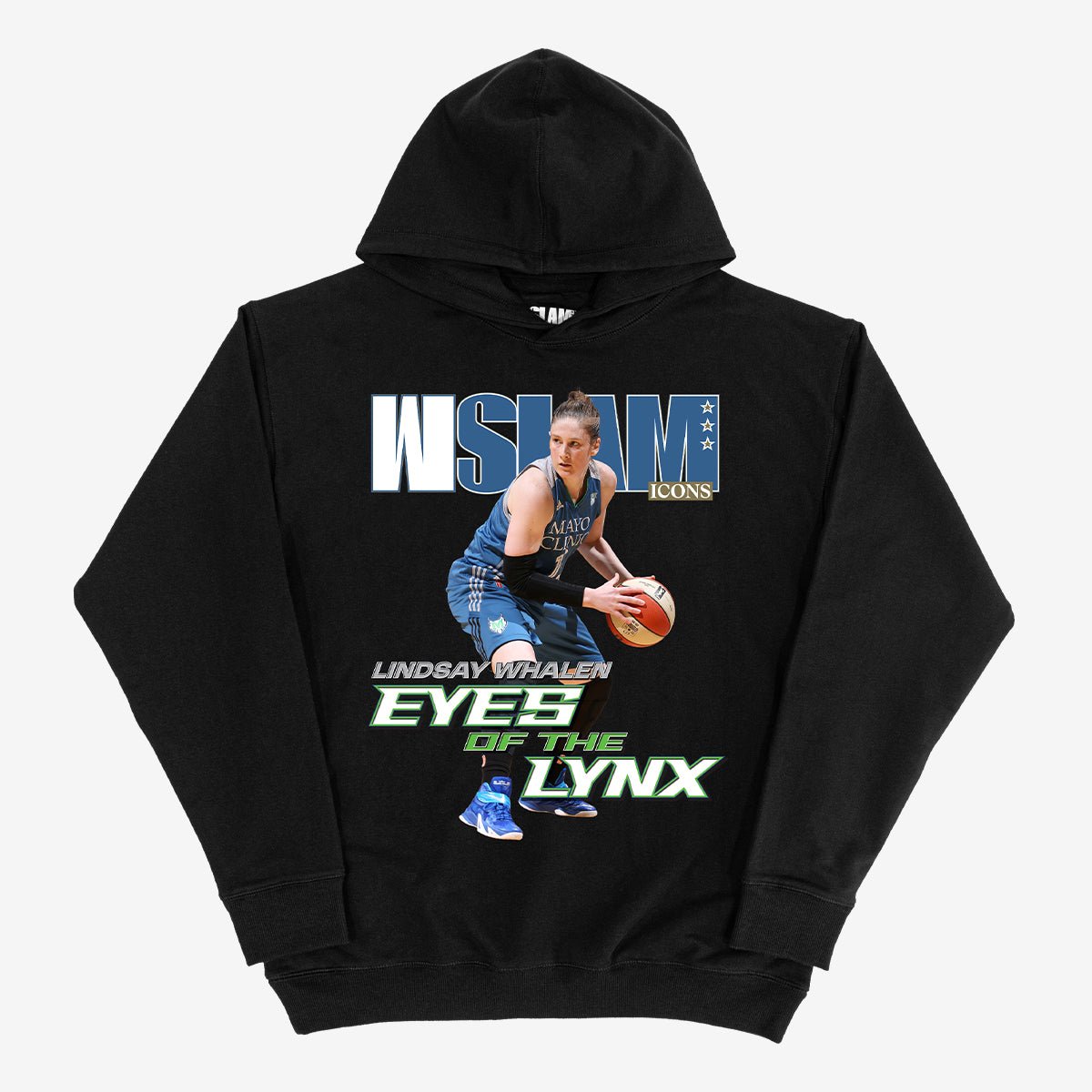 WSLAM Court Origins Cover Hoodie - Lindsay Whalen (Lynx Icons) - SLAM Goods