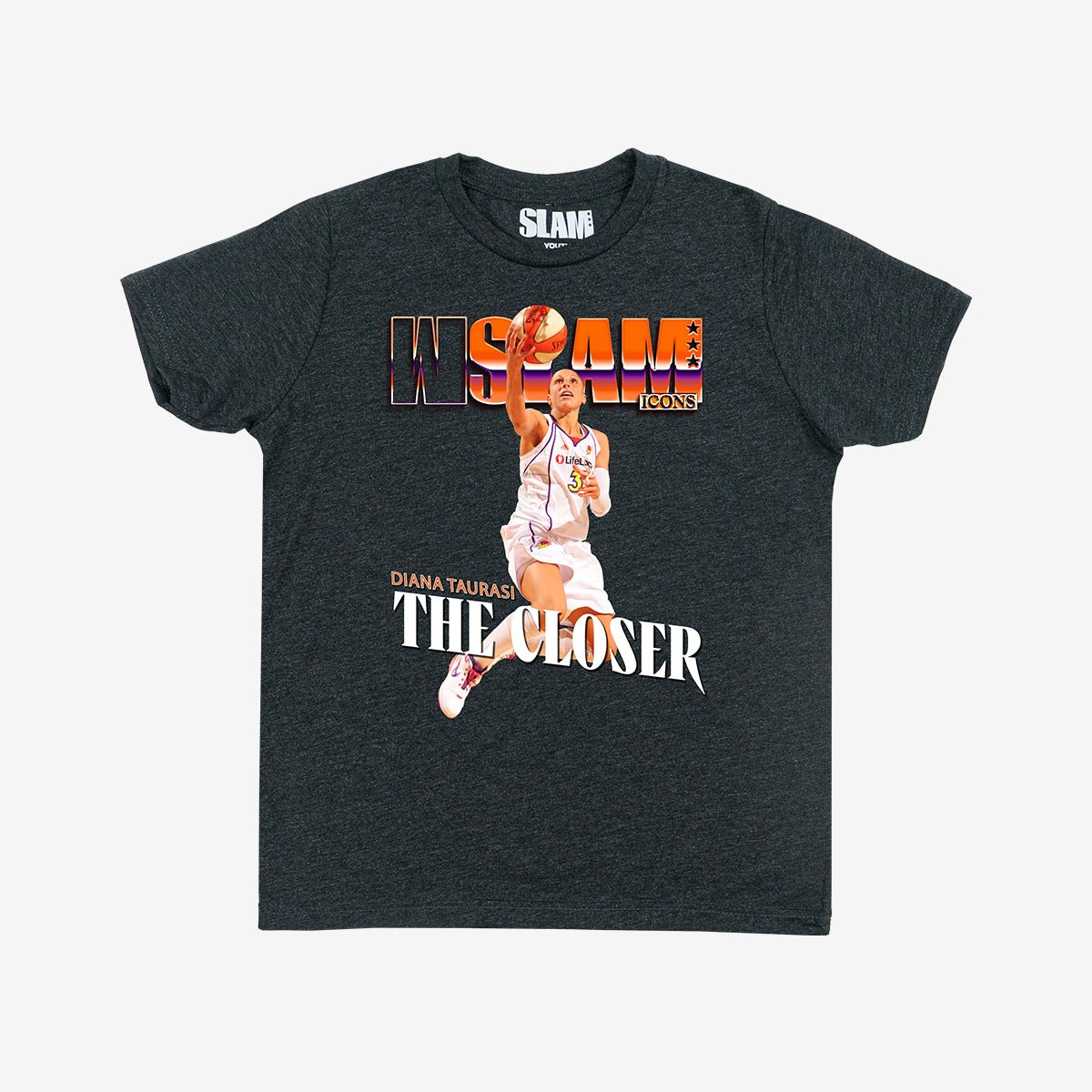 WSLAM Court Origins Youth Cover Tee - Diana Taurasi (Mercury Icons) - SLAM Goods