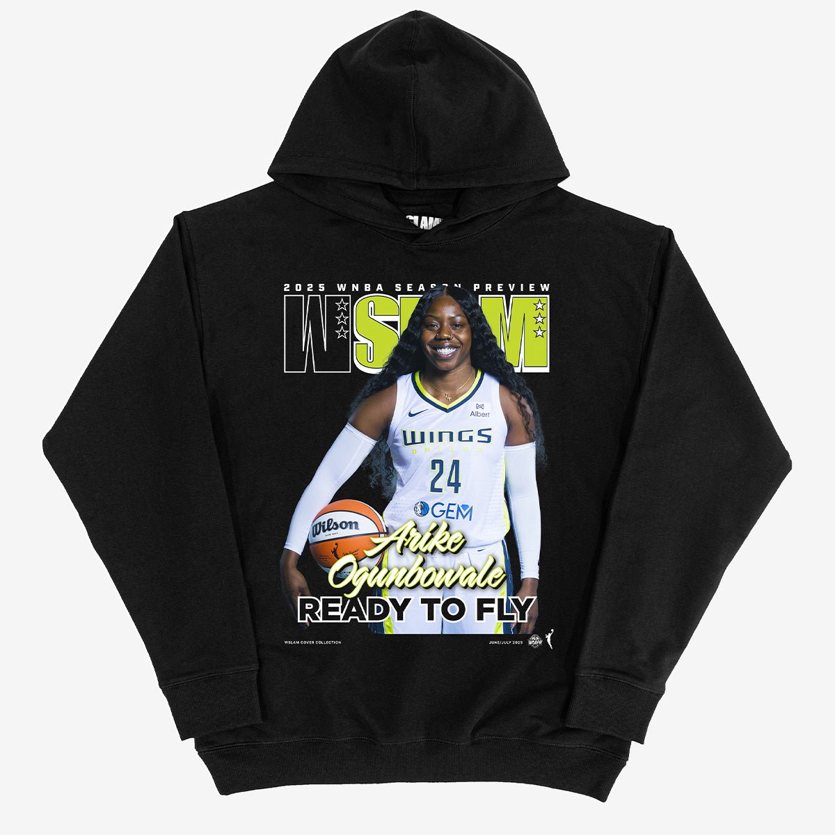 WSLAM Cover Hoodie - Arike Ogunbowale (SLAM 256) - SLAM Goods