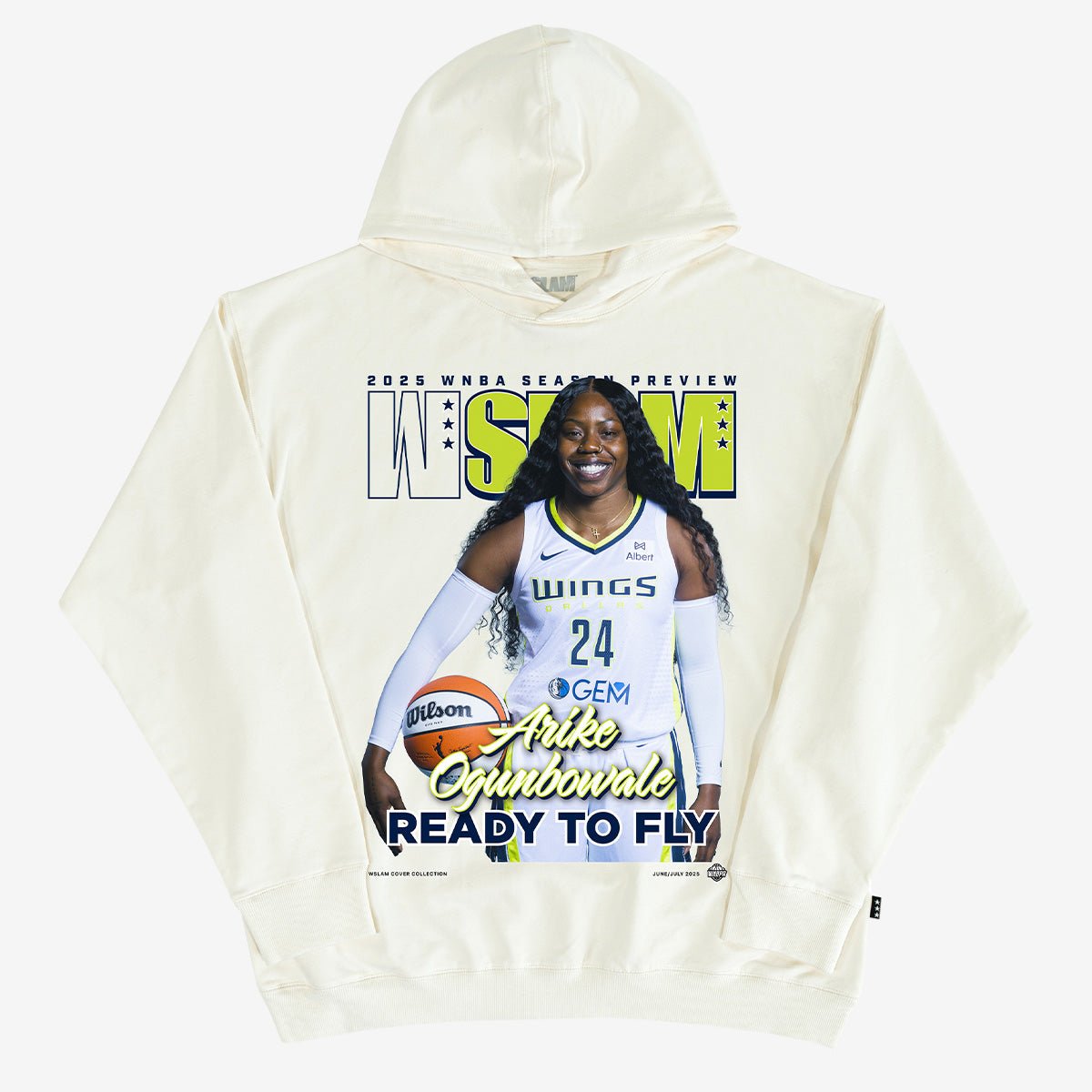 WSLAM Cover Hoodie - Arike Ogunbowale (SLAM 256) - SLAM Goods