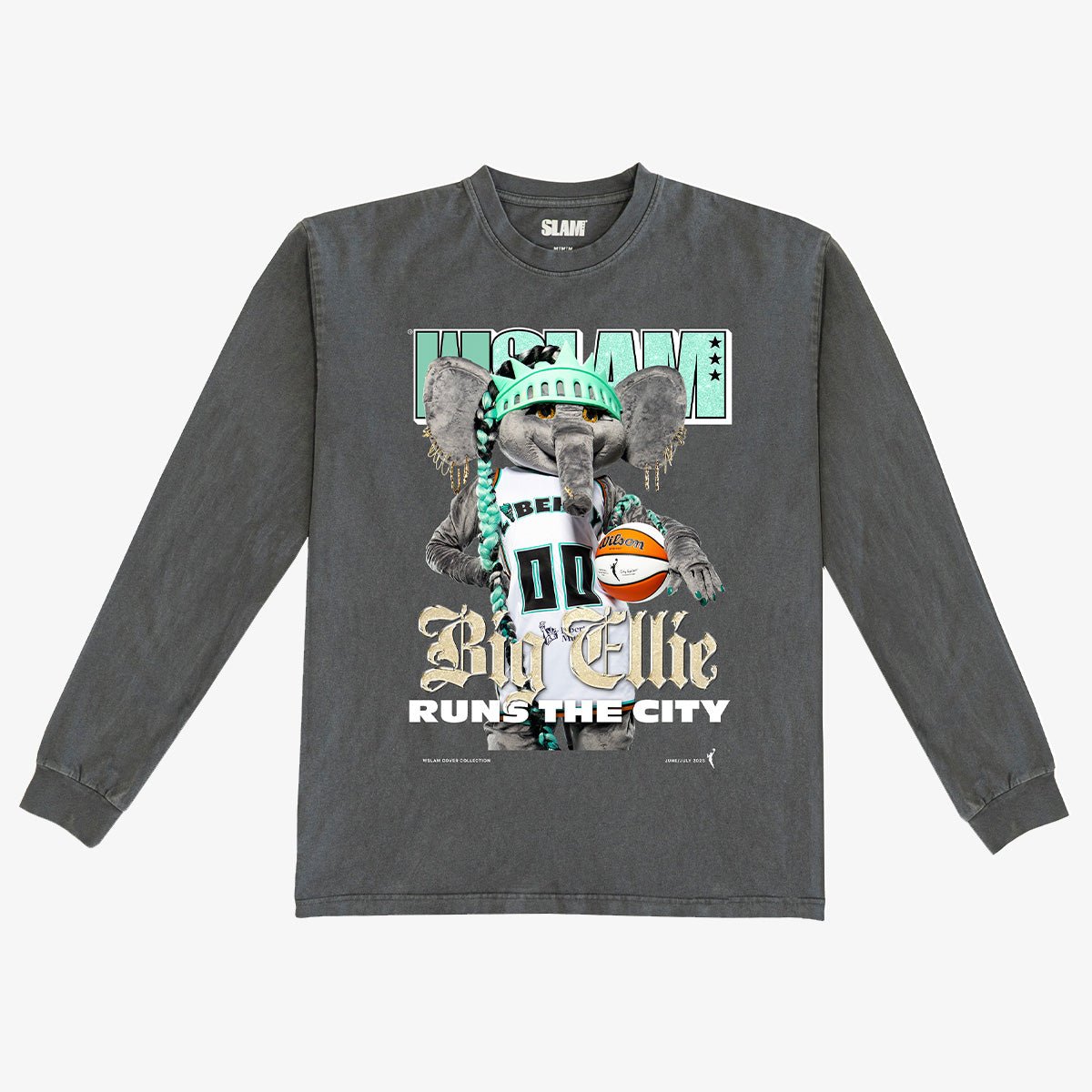 WSLAM Cover L/S Tee - Big Ellie (WSLAM Digital Cover) - SLAM Goods