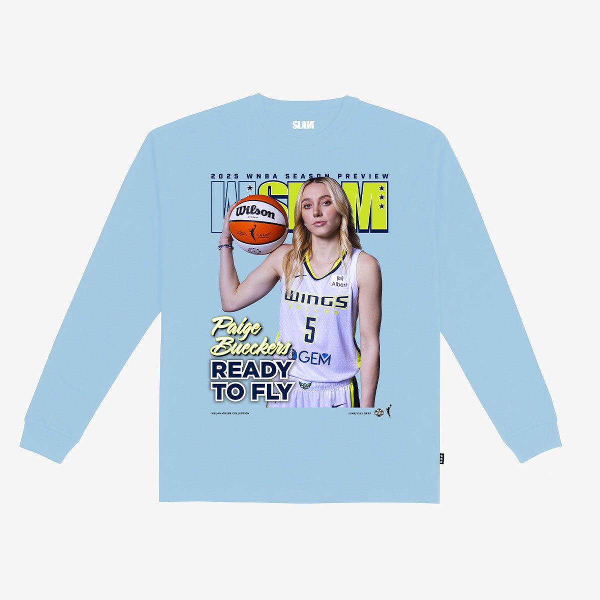 WSLAM Cover L/S Tee - Paige Bueckers (SLAM 256) - SLAM Goods