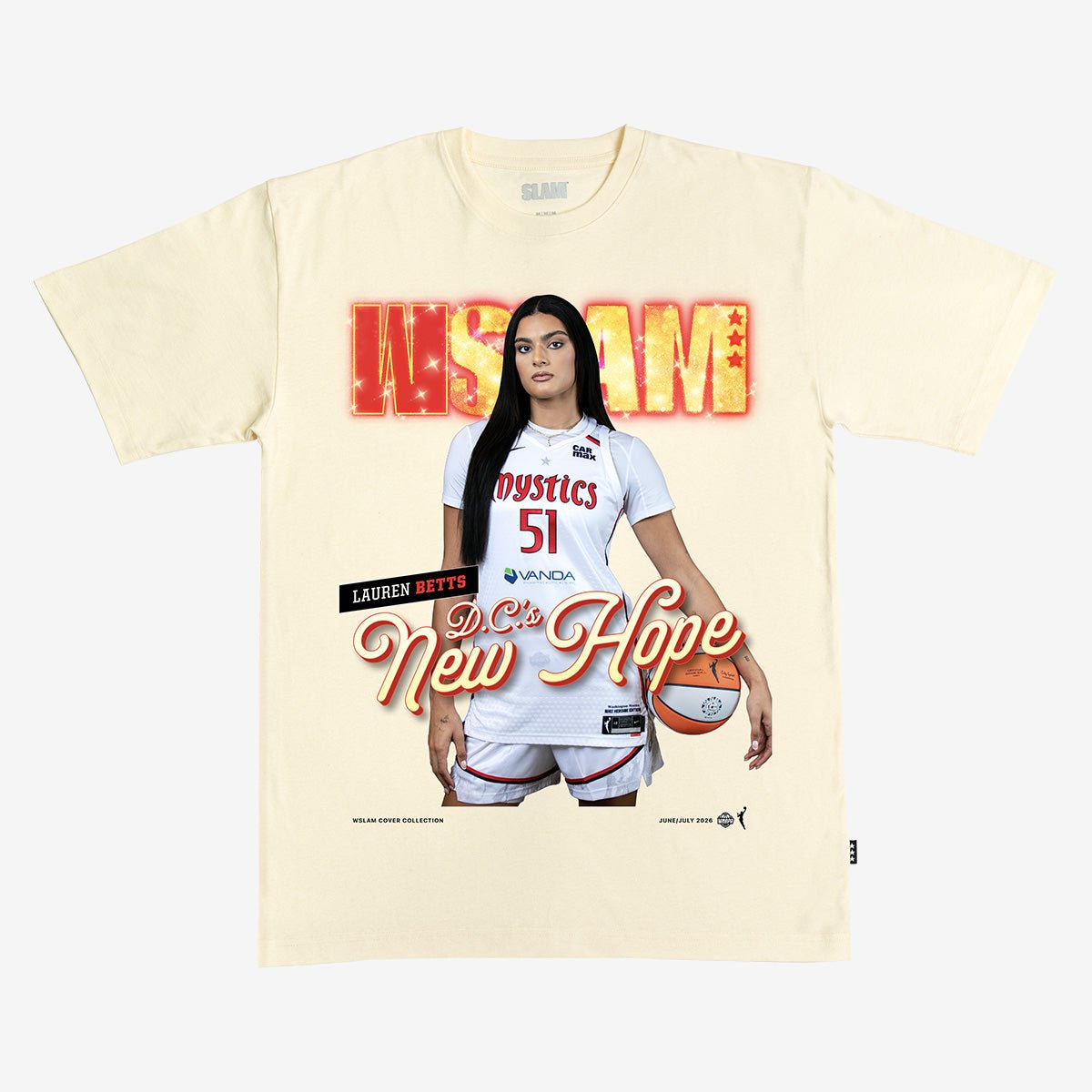 WSLAM Cover Tee - Lauren Betts (SLAM 262) - SLAM Goods