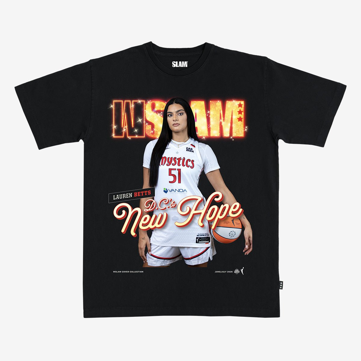 WSLAM Cover Tee - Lauren Betts (SLAM 262) - SLAM Goods