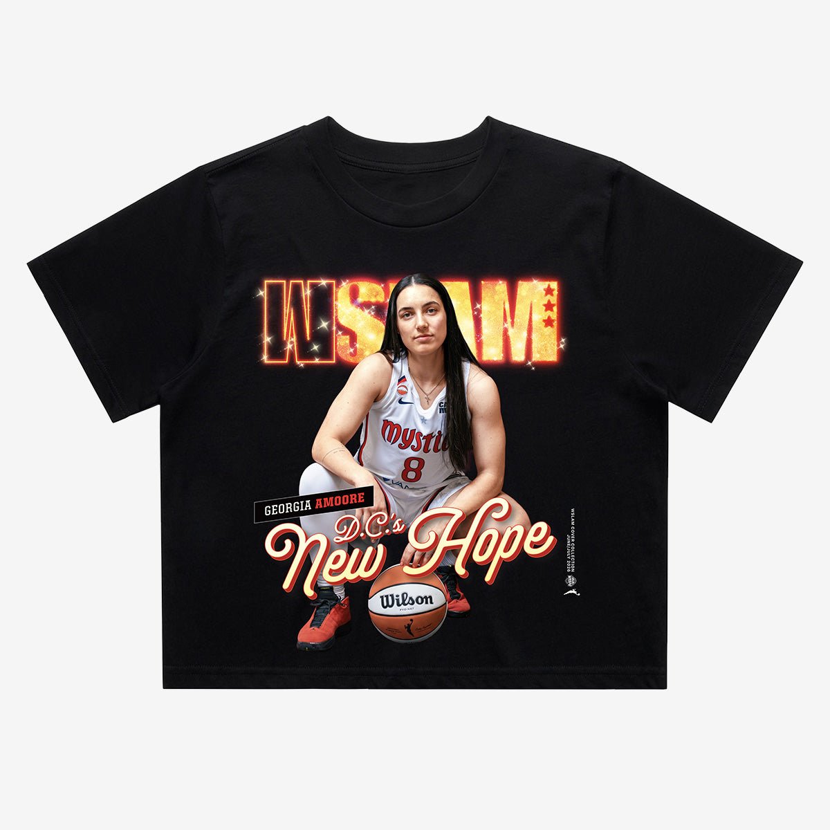 WSLAM Crop Cover Tee - Georgia Amoore (SLAM 262) - SLAM Goods