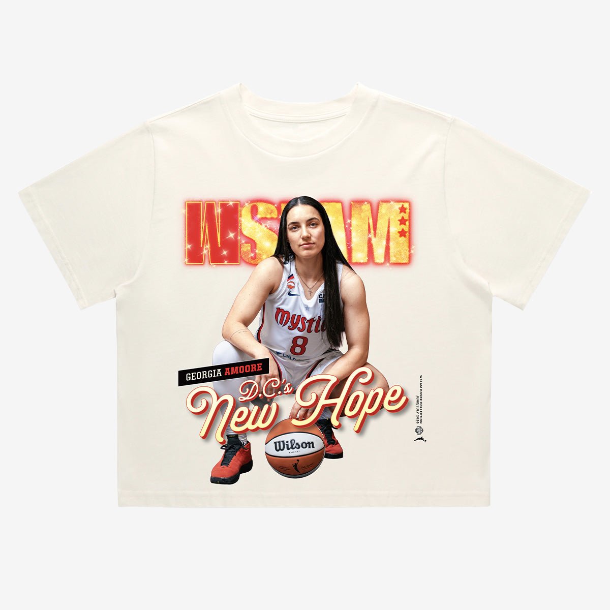 WSLAM Crop Cover Tee - Georgia Amoore (SLAM 262) - SLAM Goods