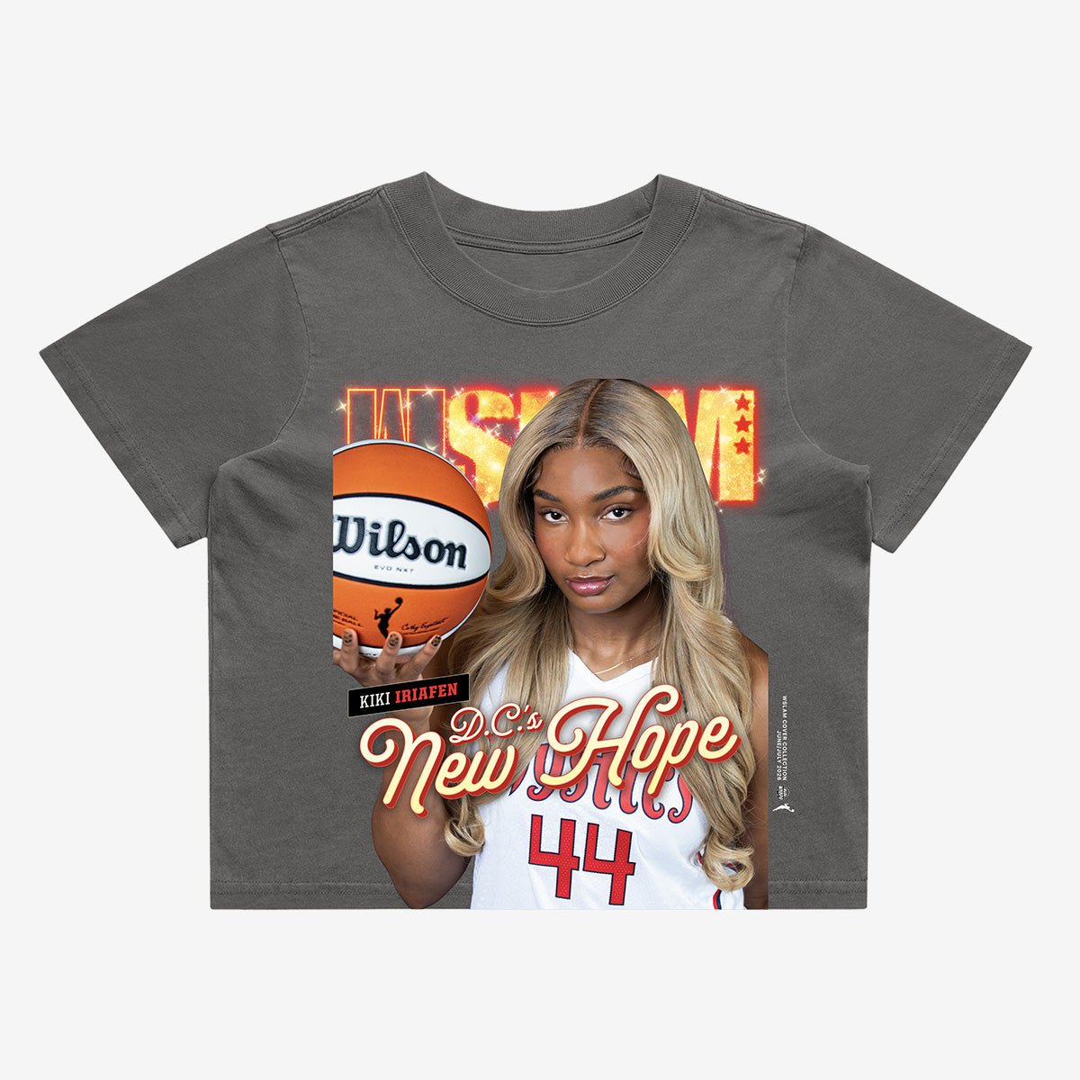 WSLAM Crop Cover Tee - Kiki Iriafen (SLAM 262) - SLAM Goods