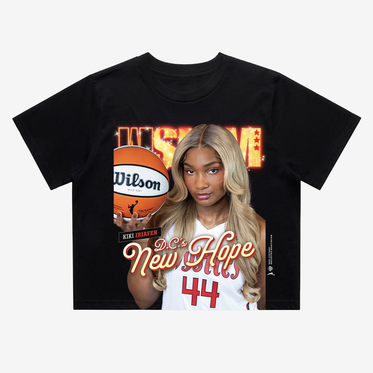 WSLAM Crop Cover Tee - Kiki Iriafen (SLAM 262) - SLAM Goods
