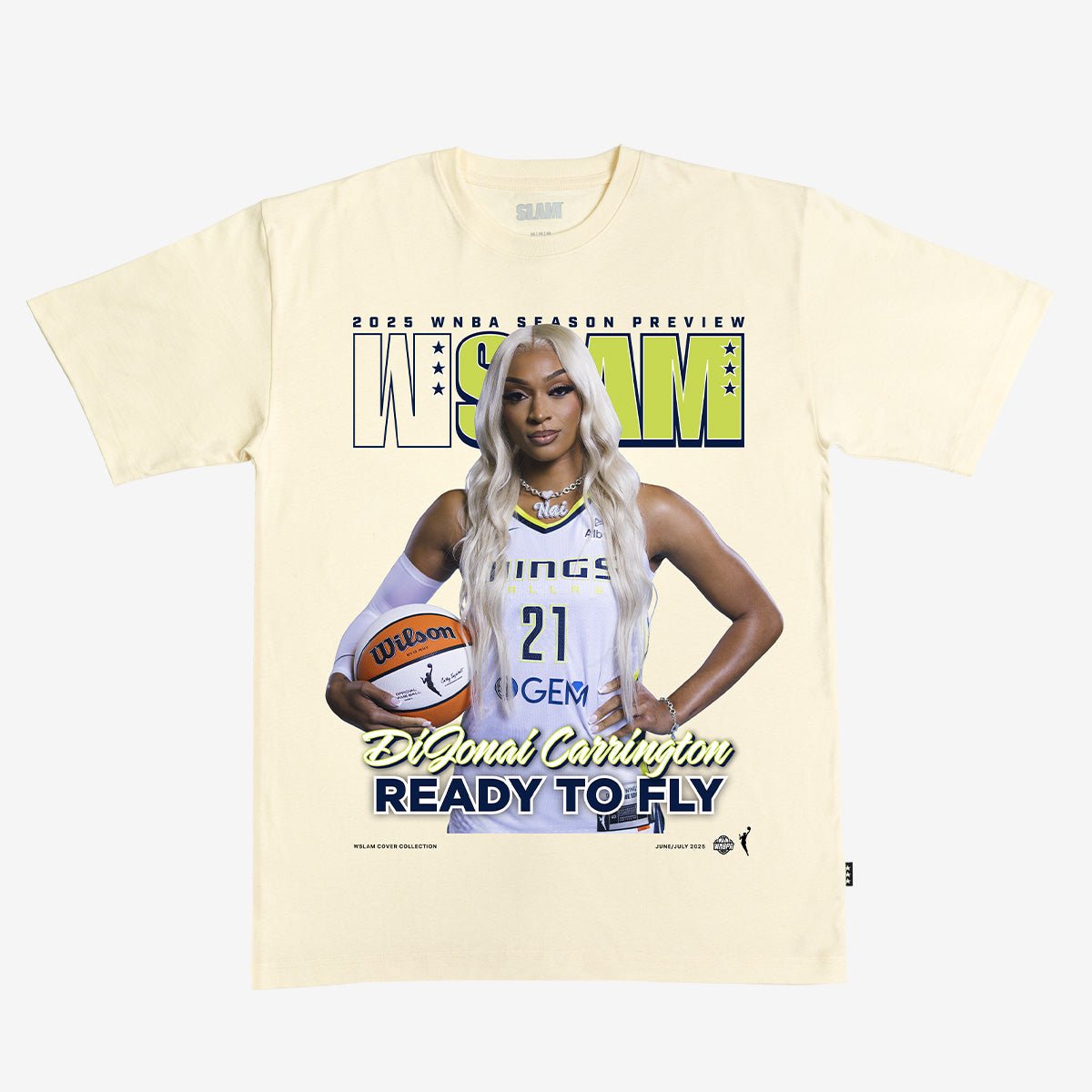 WSLAM DiJonai Carrington (SLAM 256) Heavy Tee - SLAM Goods