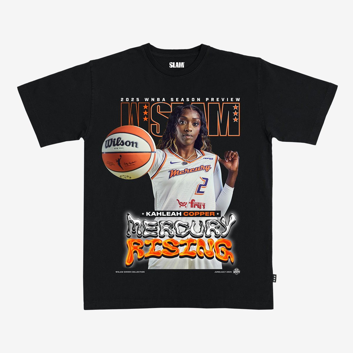 WSLAM Kahleah Copper (SLAM 256) Heavy Tee - SLAM Goods