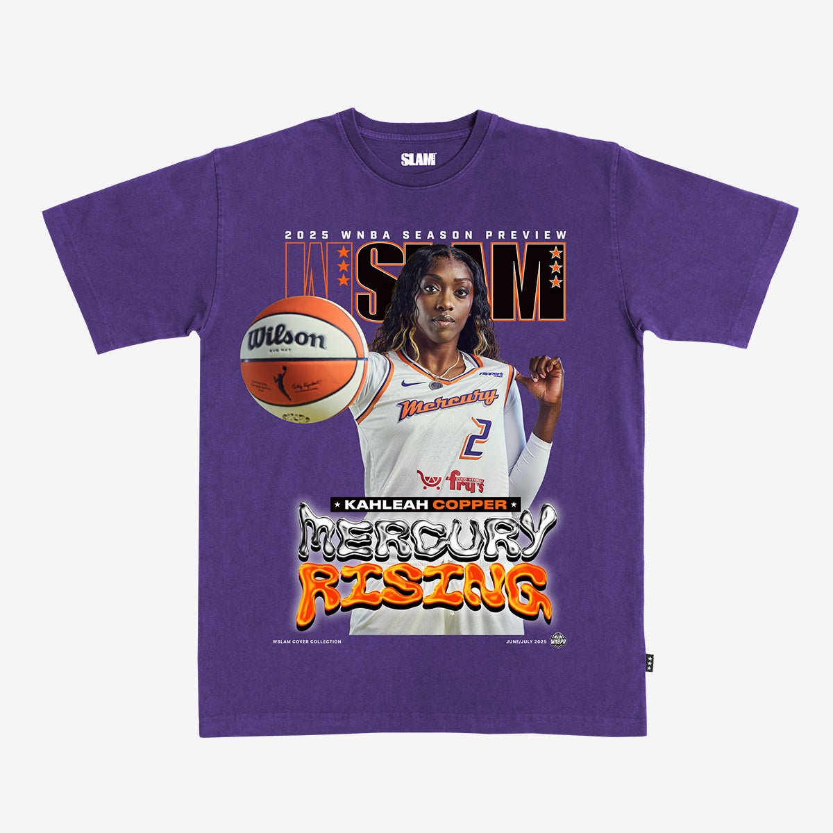 WSLAM Kahleah Copper (SLAM 256) Heavy Tee - SLAM Goods