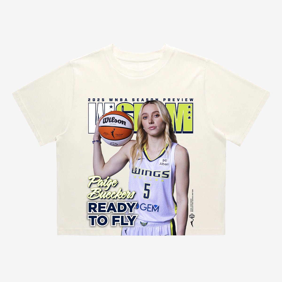 WSLAM Paige Bueckers (SLAM 256) Women's Crop Tee - SLAM Goods