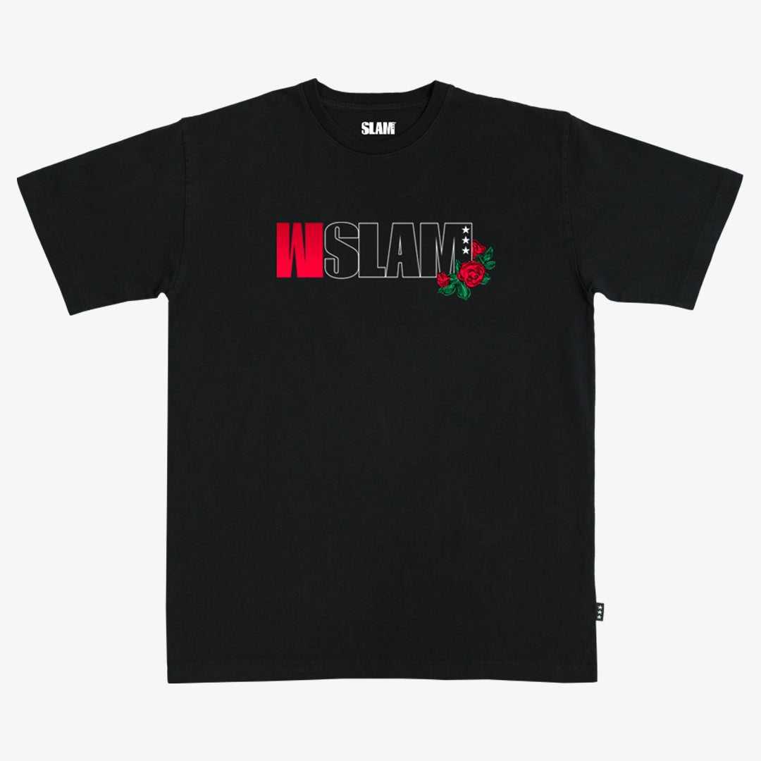 WSLAM Roses Heavy Tee - SLAM Goods