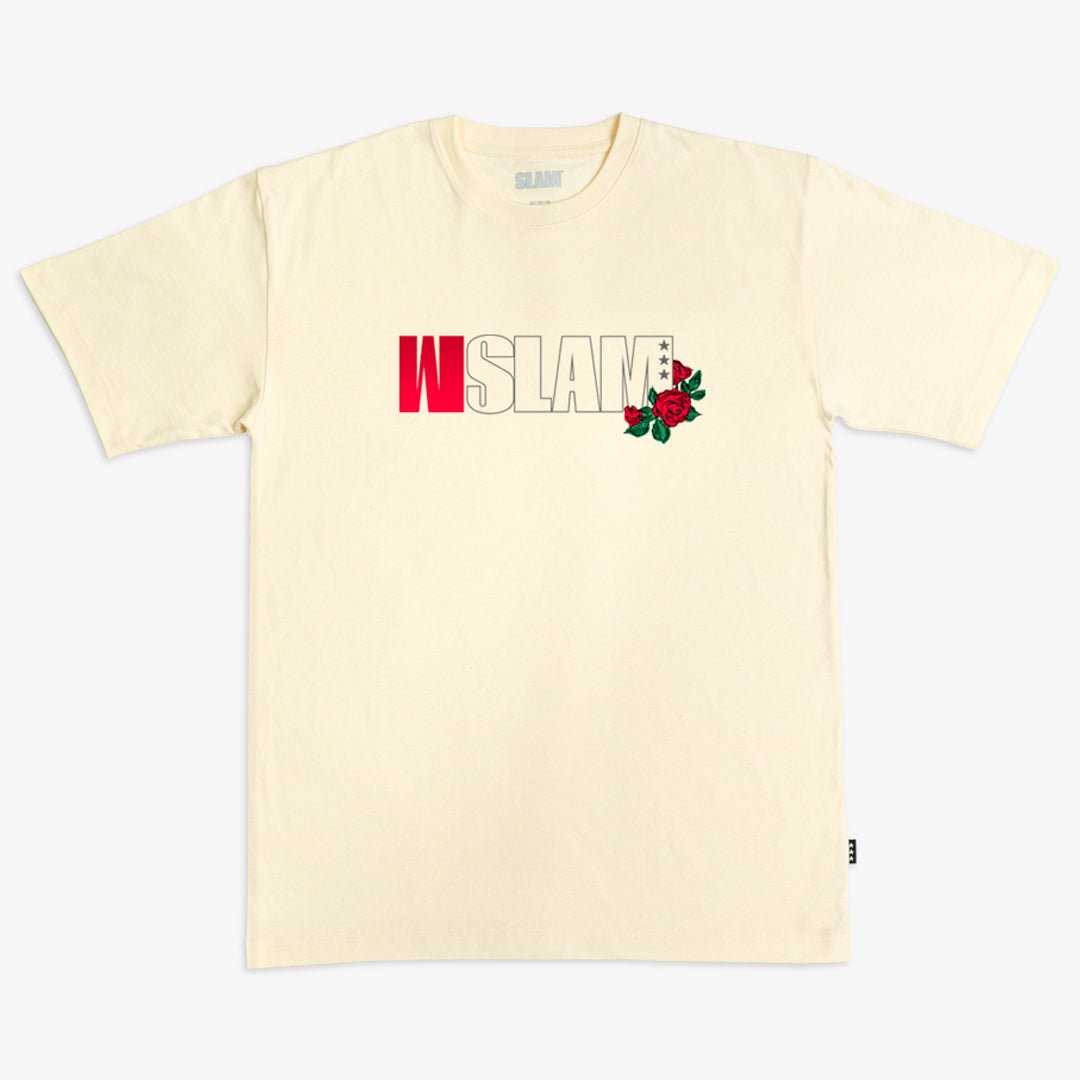 WSLAM Roses Heavy Tee - SLAM Goods