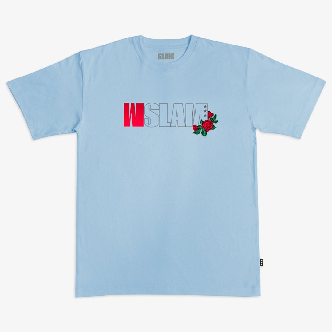 WSLAM Roses Heavy Tee - SLAM Goods