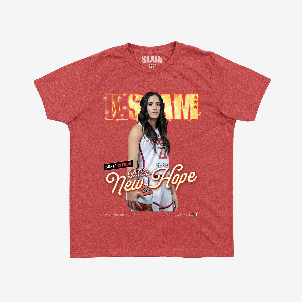 WSLAM Youth Cover Tee - Sonia Citron (SLAM 262) - SLAM Goods