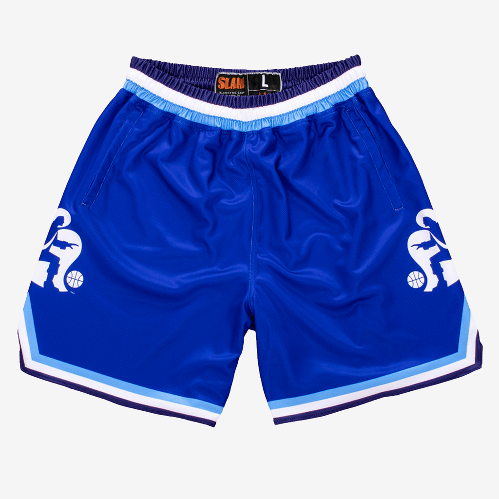 1986-1987 Xavier Musketeers Dark Blue Basketball Shorts