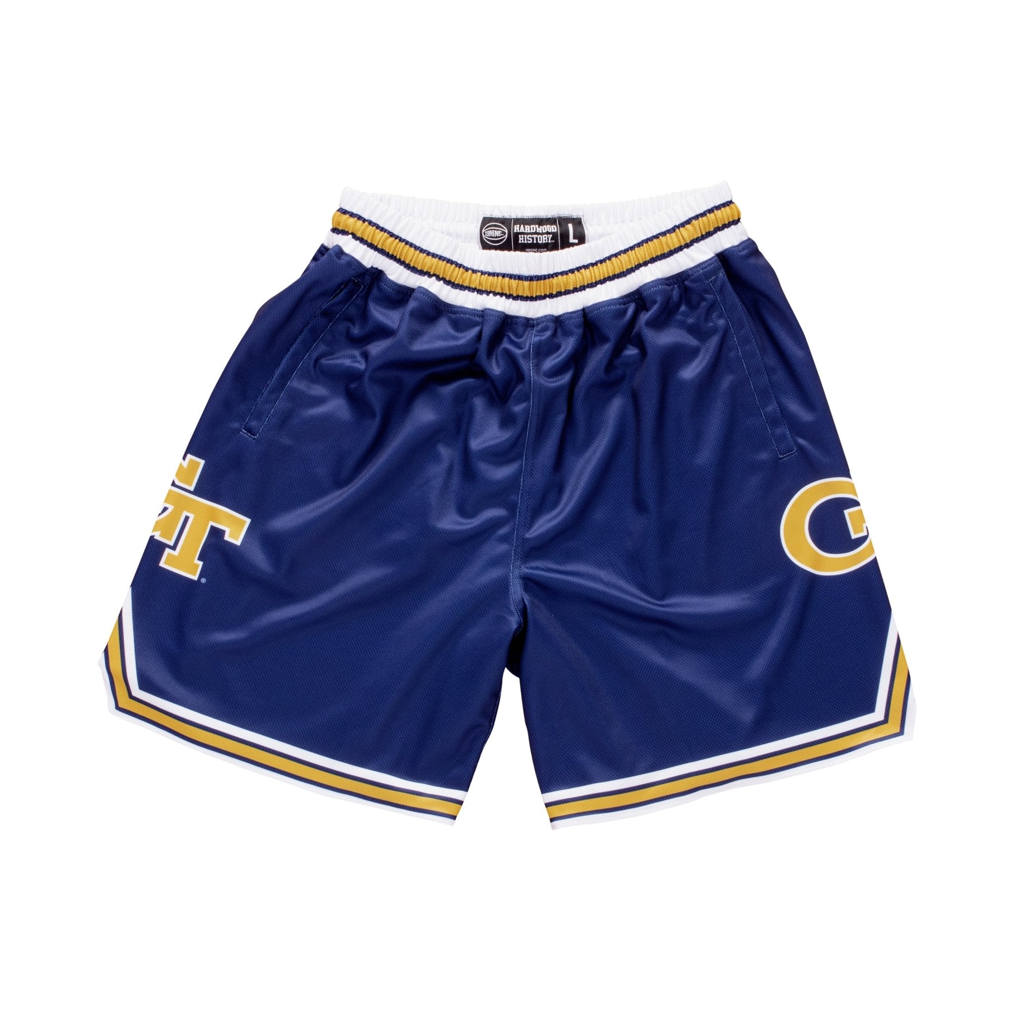 Georgia Tech Yellow Jackets 1989-1990 Retro Shorts - SLAM