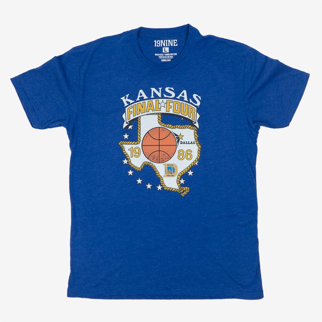 Kansas Jayhawks | 19nine | Vintage Basketball T Shirt