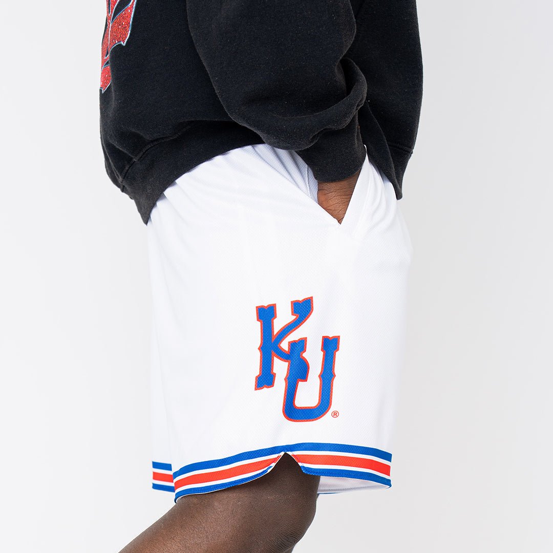 Kansas Jayhawks 1990-1991 Retro Shorts - SLAM Goods