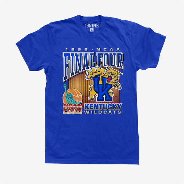 Slam Kentucky Wildcats 96 NCAA Champs Tee Royal XL