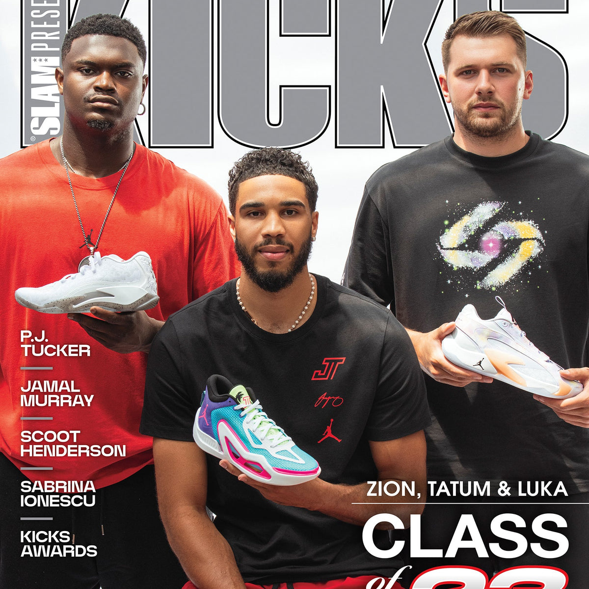 KICKS 26: Zion, Tatum, Luka (Cover 2 of 3)