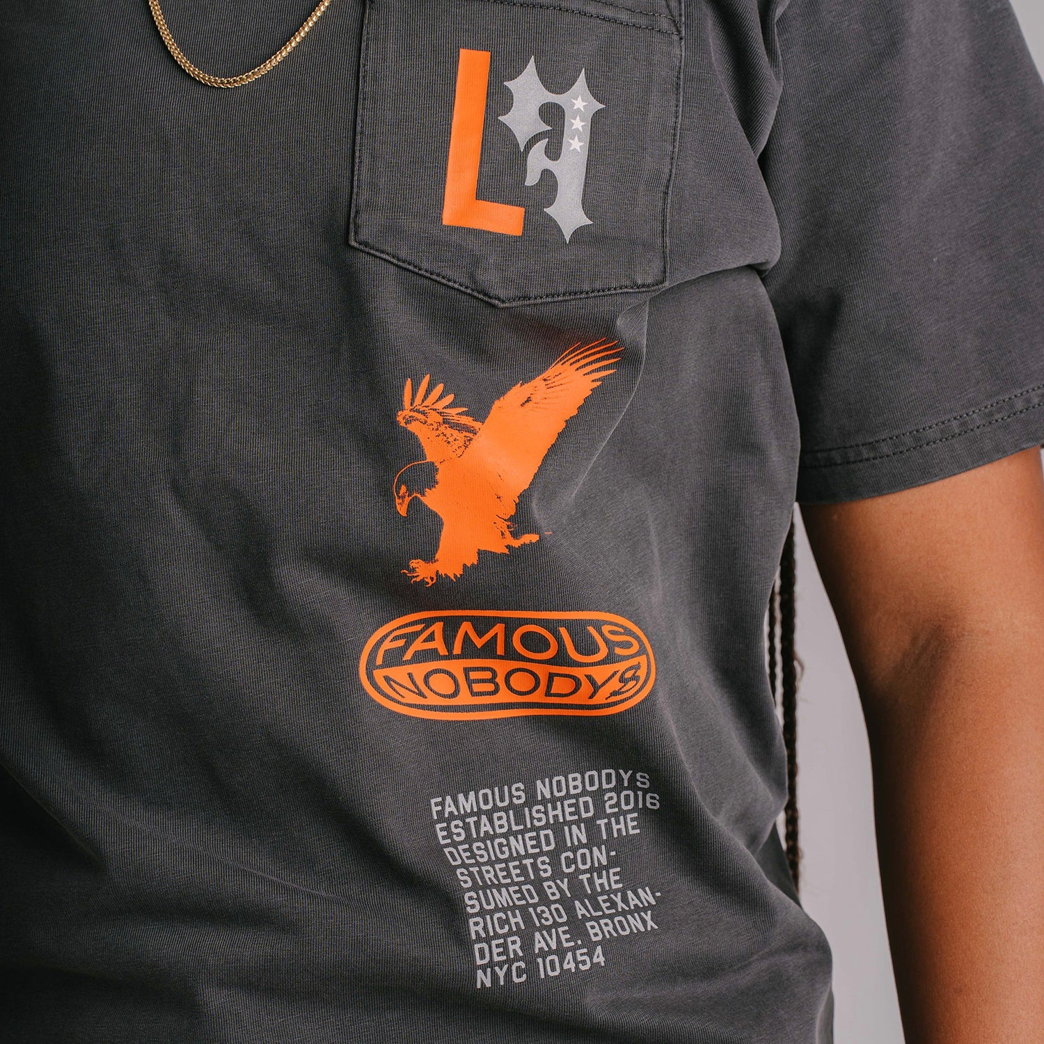 LeagueFits x Famous Nobodys Pocket Tee - SLAM Goods