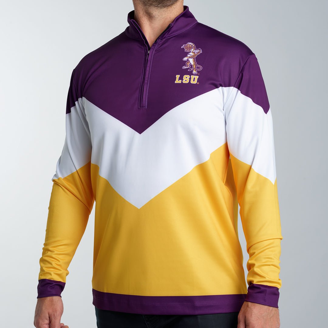 LSU Tigers Quarter Zip - SLAM Goods