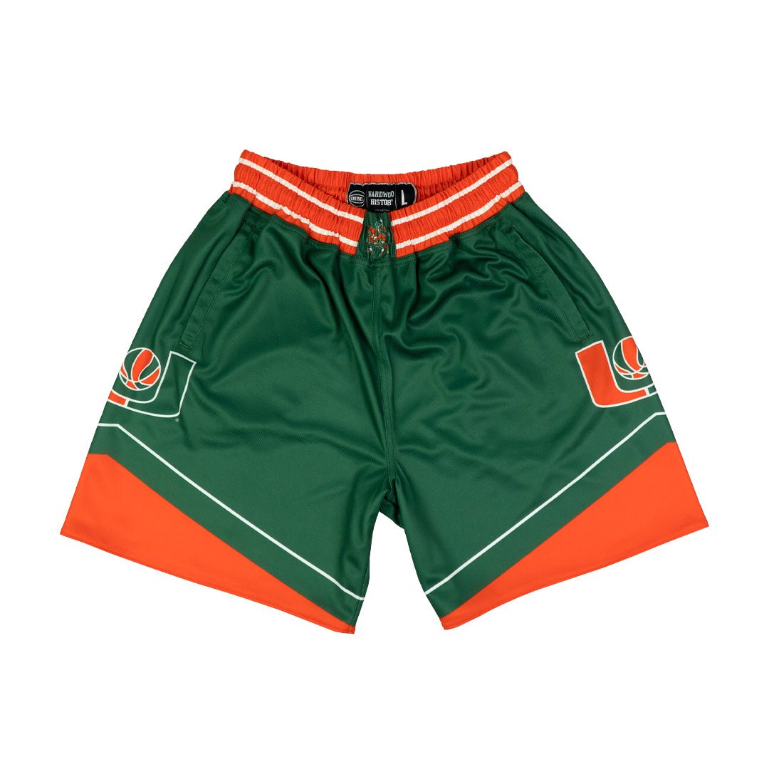 Miami Hurricanes 1997-1998 Retro Shorts - SLAM Goods