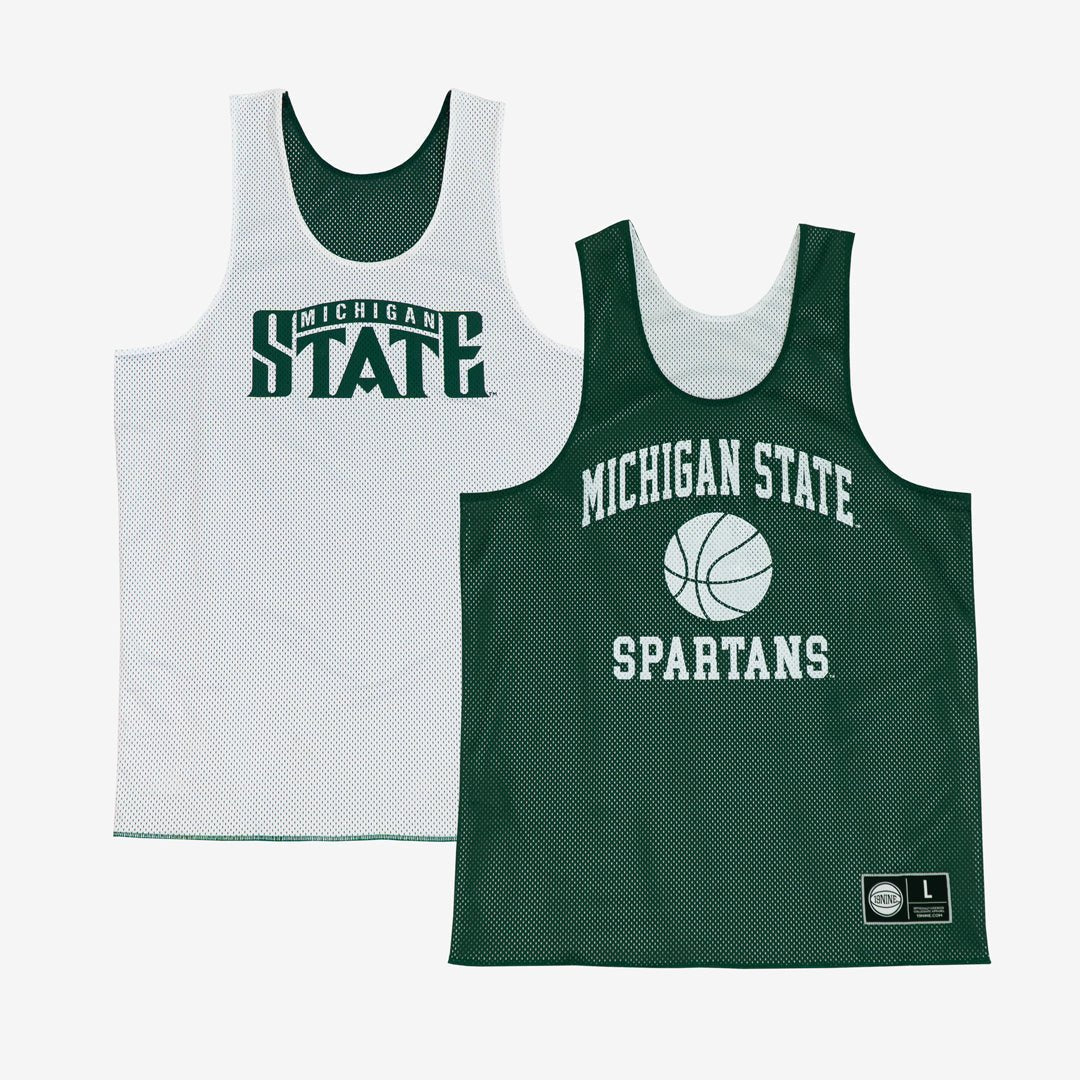 Michigan State Reversible Mesh Jersey - SLAM Goods