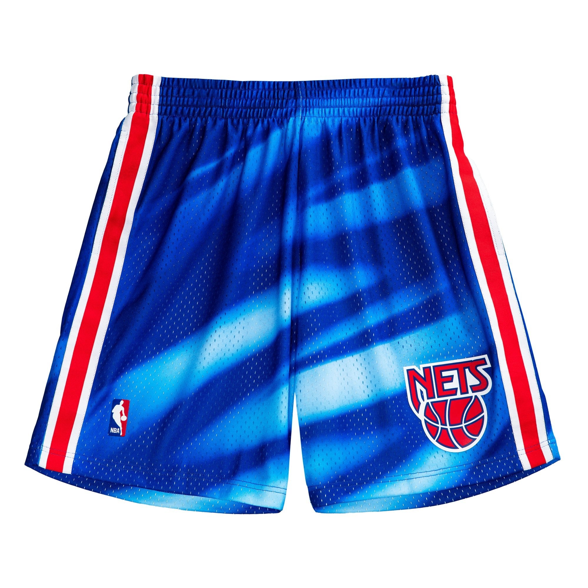 1990's New Jersey Nets NBA Basketball Game Used Blue Warm Up Pants