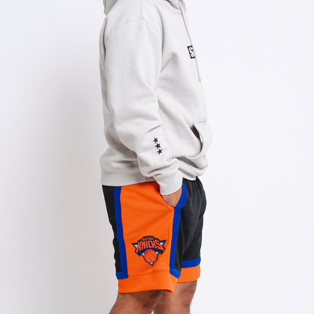 New York Knicks Mitchell & Ness Hardwood Classic Reload Swingman Shorts -  Orange