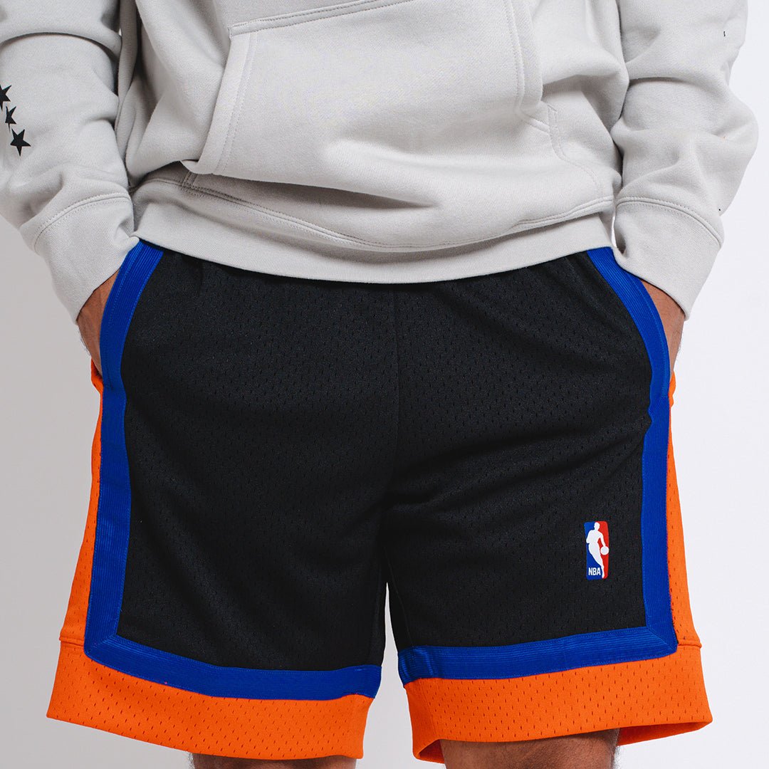 New York Knicks 1998-1999 Swingman Reload 2.0 Shorts - SLAM Goods